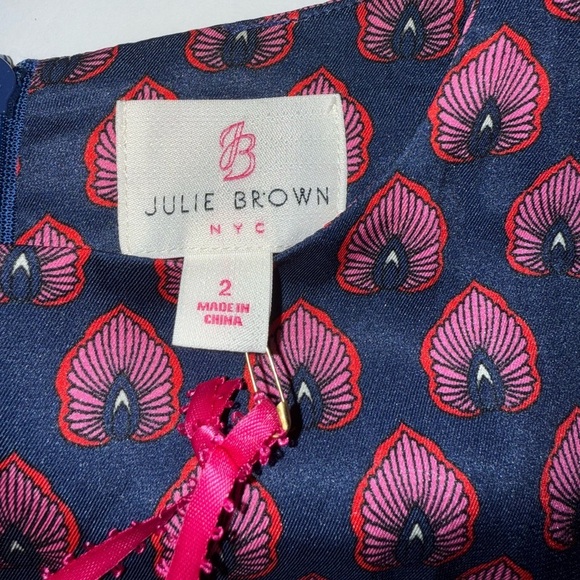 NWT Julie Brown NYC Contemporary Blouse Split Hem Size 2 - Picture 7 of 8